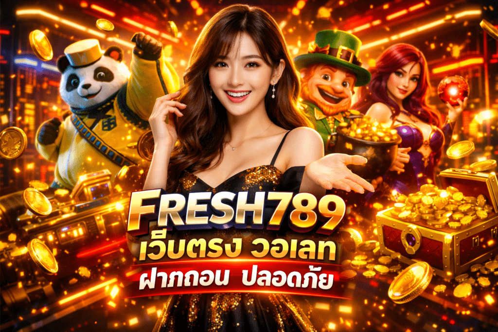 FRESH789 เว็บตรง วอเลท ฝากถอน ปลอดภัย